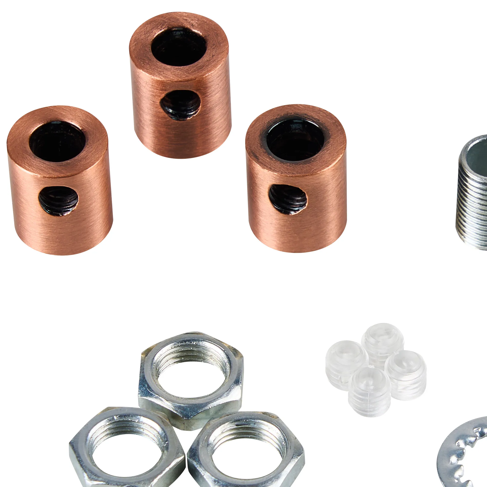 Hayes Metal Cable Grip Kit (3pcs) Antique Copper D0893  Deco Hayes Accessories